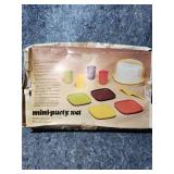 1960s Tupperware Mini Party Set Children