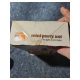 1960s Tupperware Mini Party Set Children