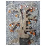 Halloween Pumpkin Light String Tree Wall Decoration