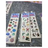 1980s Disney Magazine & Holiday Sticker Collection