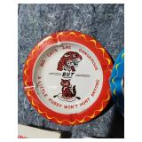 1960s Tin Plates and Airline Playing Cards Collection