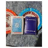 1960s Tin Plates and Airline Playing Cards Collection