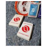 1960s Tin Plates and Airline Playing Cards Collection