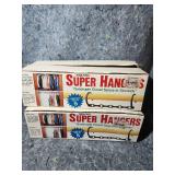 Super Hangers Space Saving Closet Organizer Set - Lot of 4 Sets