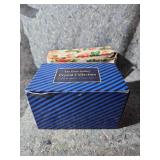 Crystal Mouse Figurine with Pink Ears and Workout Bear Ceramics