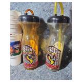 Vintage Quick Trip QT Mamba and Classic Car Souvenir Cup Collection