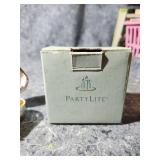 PartyLite Crystal Flower Tea Light Holder with Chain