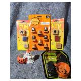 Halloween Craft Supply Bundle - Stamps, Ghost Decor & Cookie Cutters