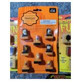 Halloween Craft Supply Bundle - Stamps, Ghost Decor & Cookie Cutters
