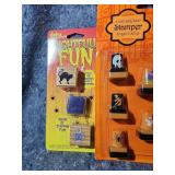 Halloween Craft Supply Bundle - Stamps, Ghost Decor & Cookie Cutters