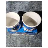 Chilly Willy Cocoa Mugs Set and Bowls - Great Shape