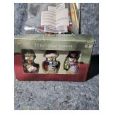 Holiday Time Glass Ornament Collection