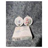 Precious Moments Christmas Ornament Set
