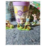 Easter Bunny Figurines and Activity Set
