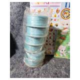 Easter Bunny Figurines and Activity Set