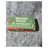 Remington Kleanbore .45 Auto Ammunition Box