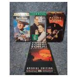 Classic Western & War Movie VHS Collection