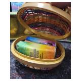 Hallmark Easter Gift Set with Rainbow Basket and Mini Vases