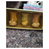 Hallmark Easter Gift Set with Rainbow Basket and Mini Vases