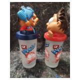 QuickTrip Wally Character Cups Set