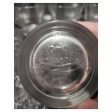 Set of 8 Clear Crown Royal Glasses