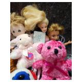 Mixed Doll and Plush Toy Collection