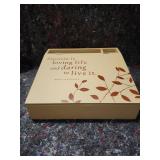Maya Angelou Life Mosaic Hallmark Storage Box