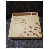 Maya Angelou Life Mosaic Hallmark Storage Box