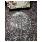 Blarney 24% Lead Crystal Shell Serving Dish