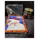 Holiday Decor Bundle - Christmas Cards and Foam Garland