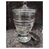 Hallmark Glass Dish with Lid
