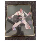 1970s Concert Photograph in Gold Frame