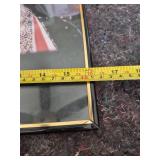 1970s Concert Photograph in Gold Frame