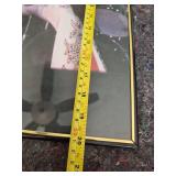 1970s Concert Photograph in Gold Frame