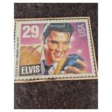 1993 Elvis Presley USPS Rock & Roll Singer Commemorative Stamp Print