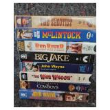 John Wayne Western Movie VHS Collection