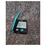 Nintendo 2DS XL Black/Turquoise Gaming Console - No Adaptor, Screen Broken, Powers On