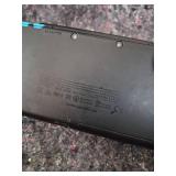Nintendo 2DS XL Black/Turquoise Gaming Console - No Adaptor, Screen Broken, Powers On