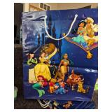 7 LARGE DISNEY GIFT BAGS - Disney Characters Gift Bag with Castle Scene