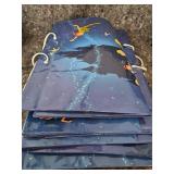 7 LARGE DISNEY GIFT BAGS - Disney Characters Gift Bag with Castle Scene