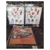 Bucilla Holiday Plastic Canvas Craft Kit Bundle