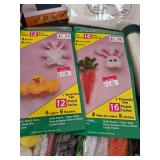 Walmart Craft Supply Bundle - Buttons, Ribbons and Cross Stitch