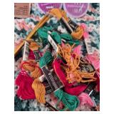 Mixed Yarn and Crochet Supply Lot