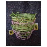 Decorative Wire Easter Baskets Bundle