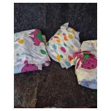 Barney Twin Bed Sheet Set - 2 Sheets, One Fitted Sheet and One Valance