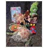 Mixed Toy Lot - Care Bear, Dolls and Play Items