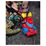 Mixed Toy Lot - Care Bear, Dolls and Play Items