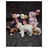 TY Beanie Babies Collection - Patriotic Bears and Holiday Set