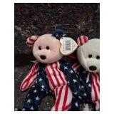 TY Beanie Babies Collection - Patriotic Bears and Holiday Set