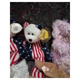 TY Beanie Babies Collection - Patriotic Bears and Holiday Set